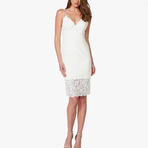 Bardot Sienna White Lace Dress